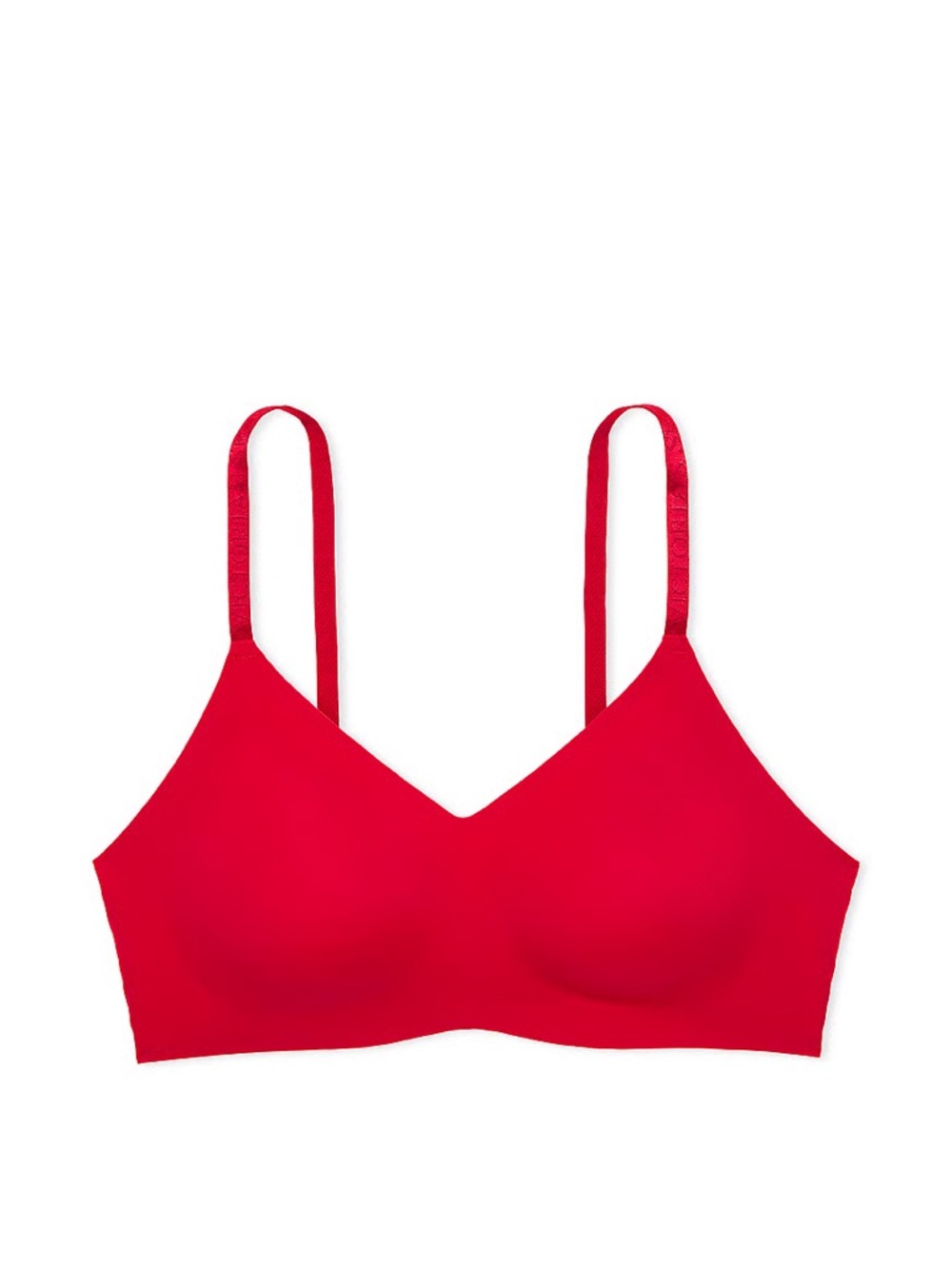 Victoria’s Secret Limited time pure red lightly lined wireless comfort bra